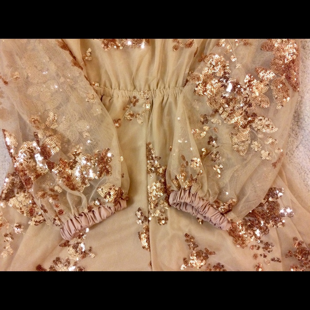 ‼️SOLD‼️ For Love and Lemons Sexy Sparkler Rompers - Picture 3 of 5